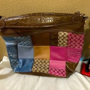 Liz Claiborne purse color block